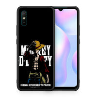 Thumbnail for Θήκη Xiaomi Redmi 9A Pirate King από τη Smartfits με σχέδιο στο πίσω μέρος και μαύρο περίβλημα | Xiaomi Redmi 9A Pirate King case with colorful back and black bezels