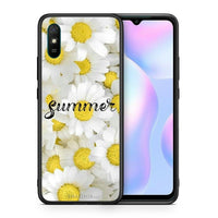 Thumbnail for Θήκη Xiaomi Redmi 9A Summer Daisies από τη Smartfits με σχέδιο στο πίσω μέρος και μαύρο περίβλημα | Xiaomi Redmi 9A Summer Daisies case with colorful back and black bezels