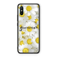 Thumbnail for Xiaomi Redmi 9A Summer Daisies Θήκη από τη Smartfits με σχέδιο στο πίσω μέρος και μαύρο περίβλημα | Smartphone case with colorful back and black bezels by Smartfits
