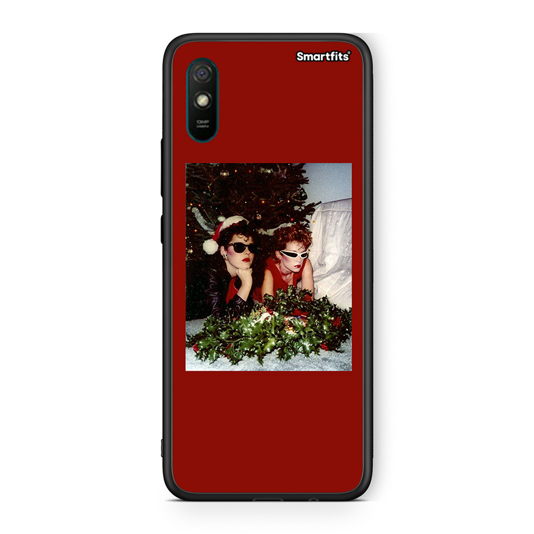 Xiaomi Redmi 9A Waiting For Xmas θήκη από τη Smartfits με σχέδιο στο πίσω μέρος και μαύρο περίβλημα | Smartphone case with colorful back and black bezels by Smartfits