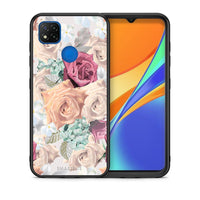 Thumbnail for Θήκη Xiaomi Redmi 9C Bouquet Floral από τη Smartfits με σχέδιο στο πίσω μέρος και μαύρο περίβλημα | Xiaomi Redmi 9C Bouquet Floral case with colorful back and black bezels