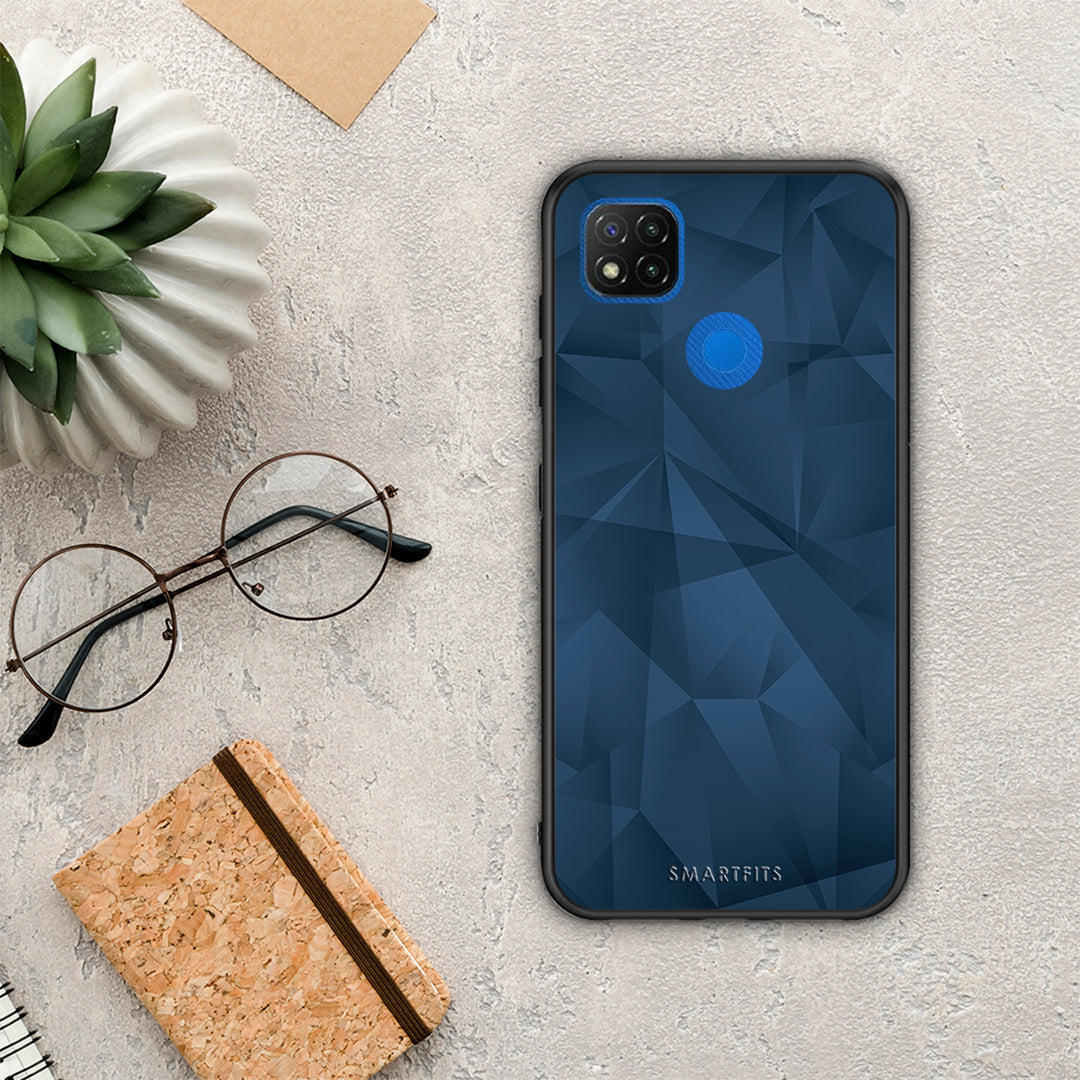 Geometric Blue Abstract - Xiaomi Redmi 9c case