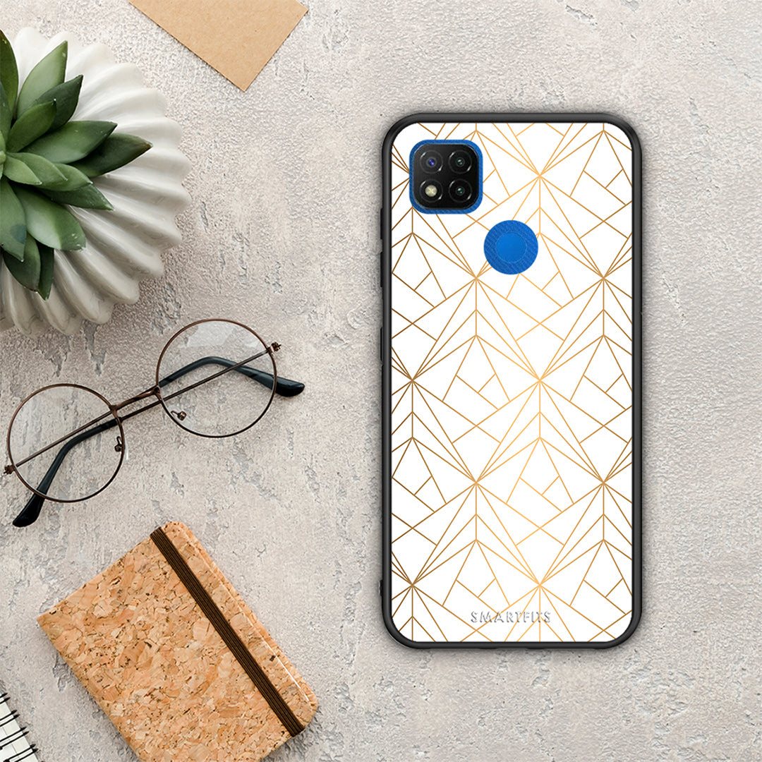 Geometric Luxury White - Xiaomi Redmi 9c case