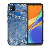 Thumbnail for Θήκη Xiaomi Redmi 9C Jeans Pocket από τη Smartfits με σχέδιο στο πίσω μέρος και μαύρο περίβλημα | Xiaomi Redmi 9C Jeans Pocket case with colorful back and black bezels