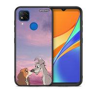 Thumbnail for Θήκη Xiaomi Redmi 9C Lady And Tramp από τη Smartfits με σχέδιο στο πίσω μέρος και μαύρο περίβλημα | Xiaomi Redmi 9C Lady And Tramp case with colorful back and black bezels