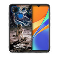 Thumbnail for Θήκη Xiaomi Redmi 9C More Space από τη Smartfits με σχέδιο στο πίσω μέρος και μαύρο περίβλημα | Xiaomi Redmi 9C More Space case with colorful back and black bezels