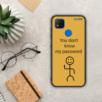 Thumbnail for My Password - Xiaomi Redmi 9c case