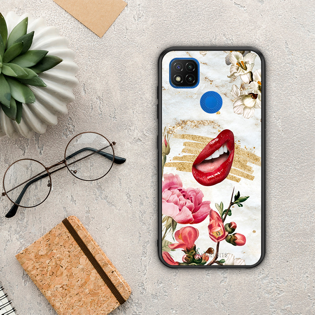 Red Lips - Xiaomi Redmi 9c case