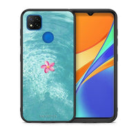 Thumbnail for Θήκη Xiaomi Redmi 9C Water Flower από τη Smartfits με σχέδιο στο πίσω μέρος και μαύρο περίβλημα | Xiaomi Redmi 9C Water Flower case with colorful back and black bezels