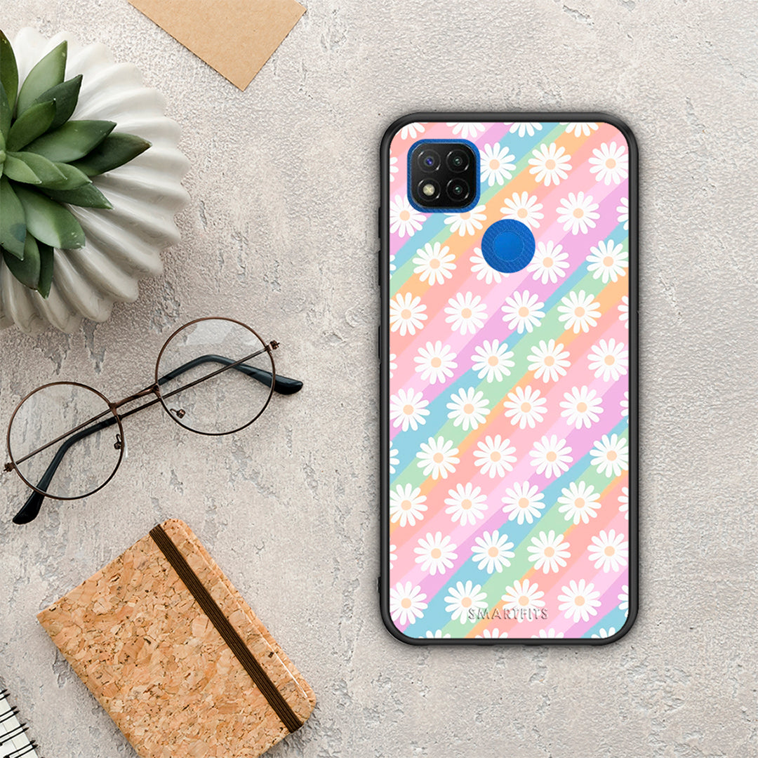 White Daisies - Xiaomi Redmi 9C case