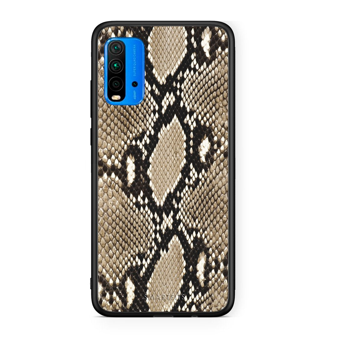 23 - Xiaomi Redmi 9T Fashion Snake Animal case, cover, bumper