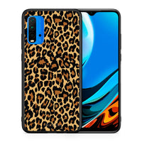 Thumbnail for Θήκη Xiaomi Redmi 9T Leopard Animal από τη Smartfits με σχέδιο στο πίσω μέρος και μαύρο περίβλημα | Xiaomi Redmi 9T Leopard Animal case with colorful back and black bezels