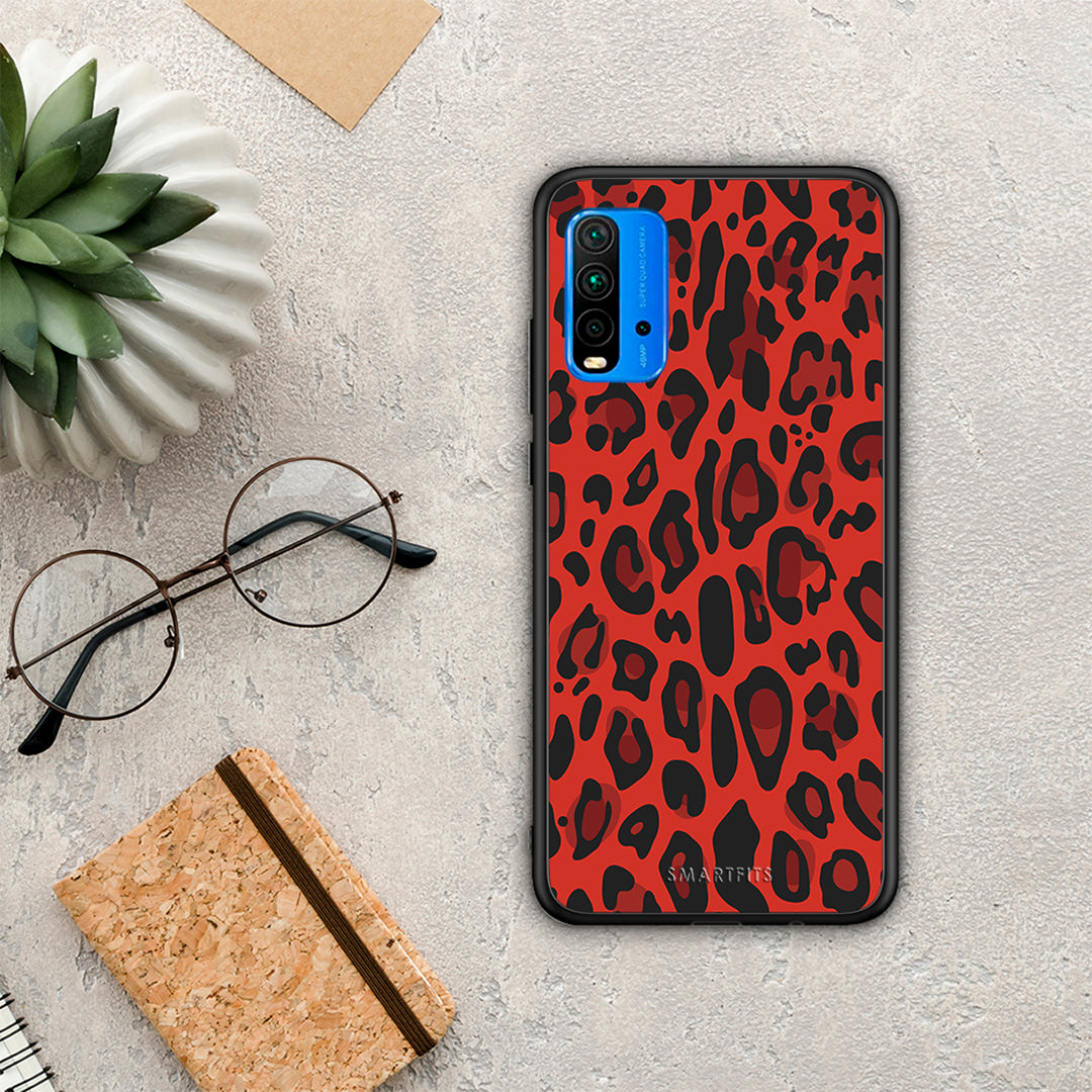 Animal Red Leopard - Xiaomi Poco M3 case