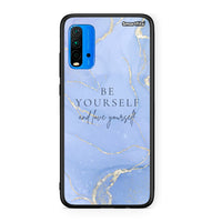 Thumbnail for Xiaomi Redmi 9T Be Yourself θήκη από τη Smartfits με σχέδιο στο πίσω μέρος και μαύρο περίβλημα | Smartphone case with colorful back and black bezels by Smartfits