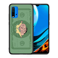 Thumbnail for Θήκη Αγίου Βαλεντίνου Xiaomi Redmi 9T Big Money από τη Smartfits με σχέδιο στο πίσω μέρος και μαύρο περίβλημα | Xiaomi Redmi 9T Big Money case with colorful back and black bezels