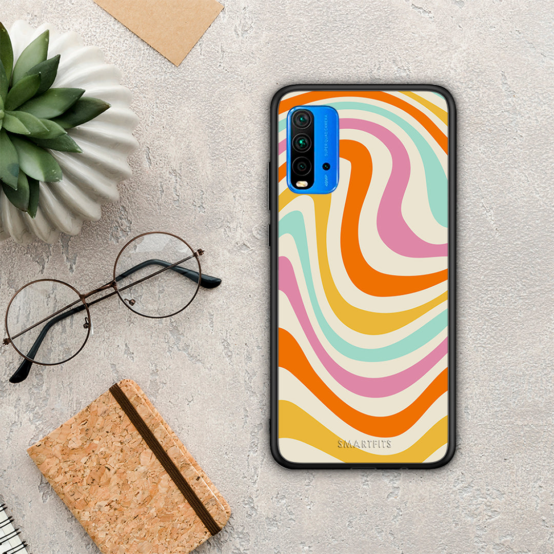 Colorful Waves - Xiaomi Redmi 9T case