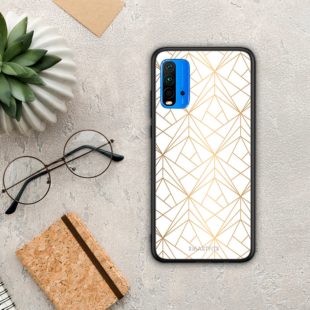 Geometric Luxury White - Xiaomi Poco M3