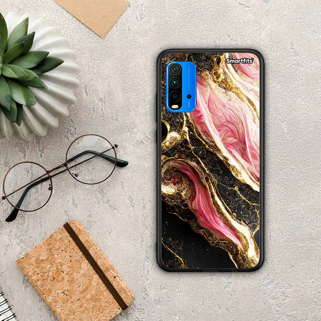 Glamorous Pink Marble - Xiaomi Redmi 9T case