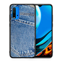 Thumbnail for Θήκη Xiaomi Poco M3 Jeans Pocket από τη Smartfits με σχέδιο στο πίσω μέρος και μαύρο περίβλημα | Xiaomi Poco M3 Jeans Pocket case with colorful back and black bezels