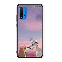 Thumbnail for Xiaomi Poco M3 Lady And Tramp θήκη από τη Smartfits με σχέδιο στο πίσω μέρος και μαύρο περίβλημα | Smartphone case with colorful back and black bezels by Smartfits