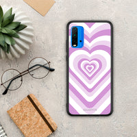 Thumbnail for Lilac Hearts - Xiaomi Redmi 9T case