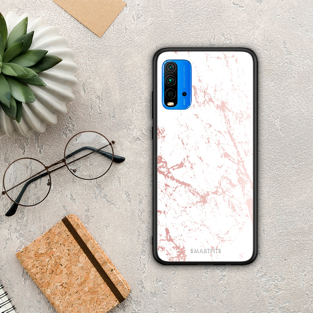 Marble Pink Splash - Xiaomi Poco M3 case