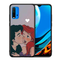Thumbnail for Θήκη Αγίου Βαλεντίνου Xiaomi Poco M3 Mermaid Love από τη Smartfits με σχέδιο στο πίσω μέρος και μαύρο περίβλημα | Xiaomi Poco M3 Mermaid Love case with colorful back and black bezels