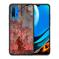 Thumbnail for Θήκη Xiaomi Redmi 9T Nezuko Kamado από τη Smartfits με σχέδιο στο πίσω μέρος και μαύρο περίβλημα | Xiaomi Redmi 9T Nezuko Kamado case with colorful back and black bezels