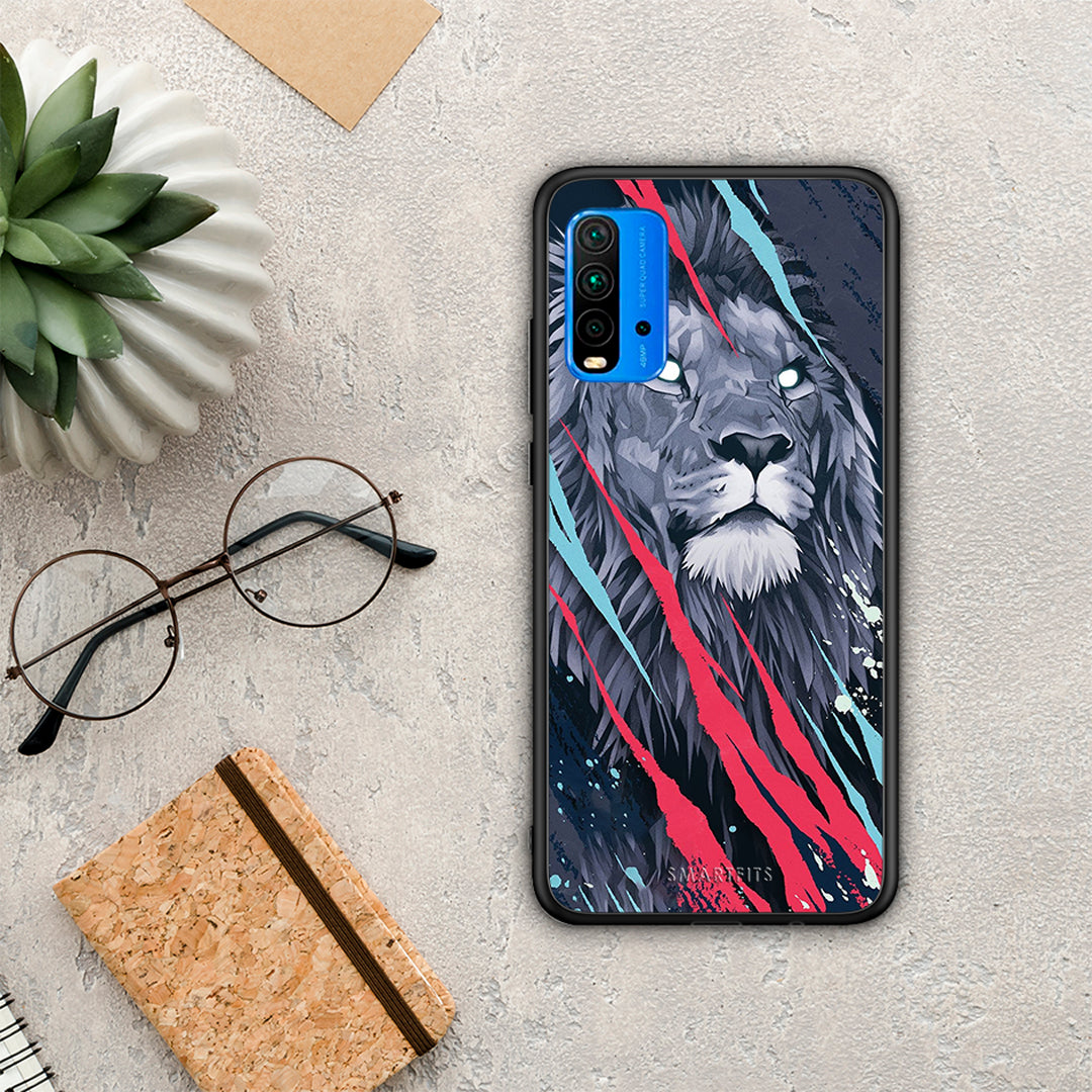 Popart Lion Designer - Xiaomi Poco M3 case