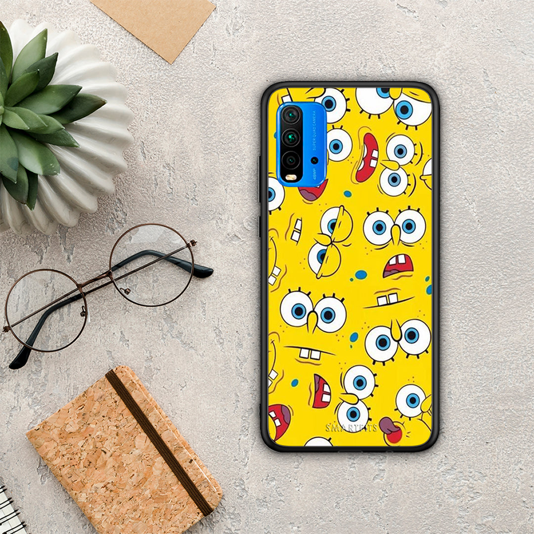 PopArt Sponge - Xiaomi Poco M3 θήκη