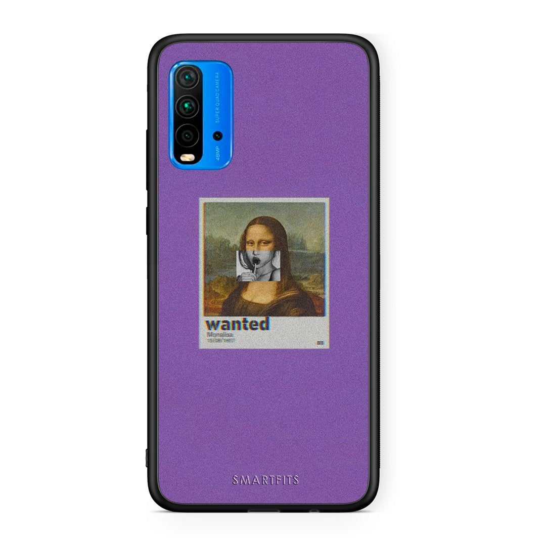 4 - Xiaomi Poco M3 Monalisa Popart case, cover, bumper