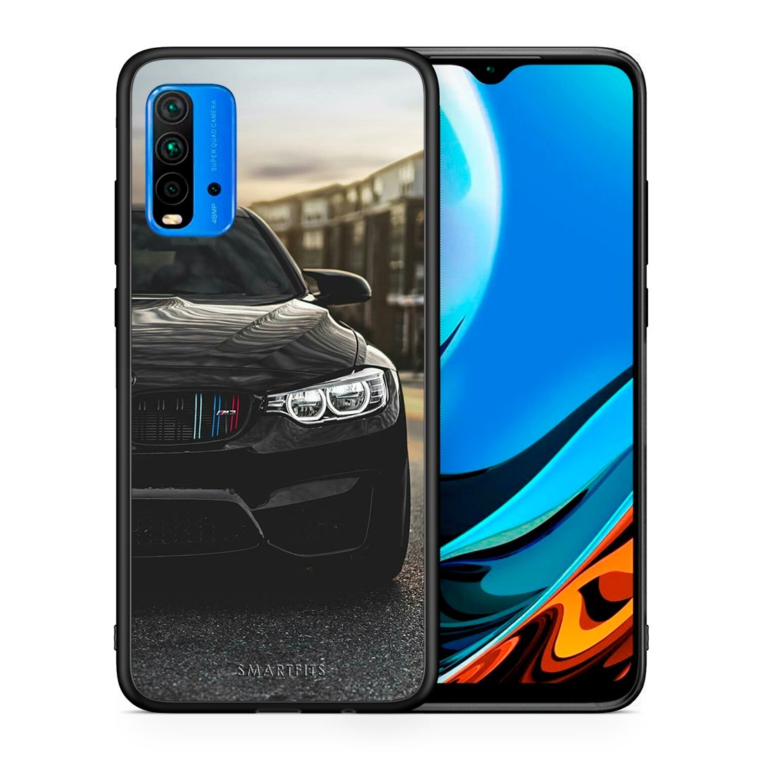 Θήκη Xiaomi Poco M3 M3 Racing από τη Smartfits με σχέδιο στο πίσω μέρος και μαύρο περίβλημα | Xiaomi Poco M3 M3 Racing case with colorful back and black bezels