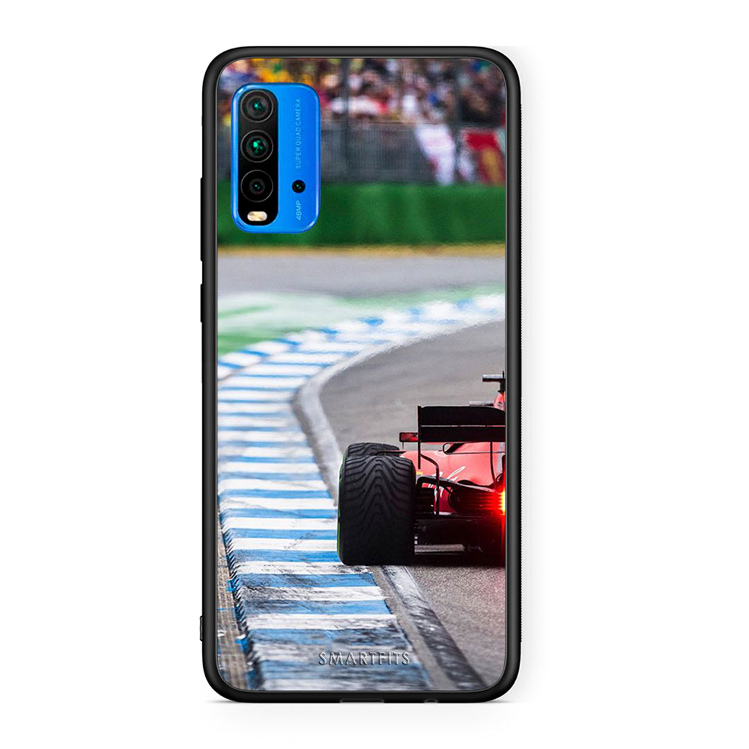 Xiaomi Redmi 9T Racing Vibes θήκη από τη Smartfits με σχέδιο στο πίσω μέρος και μαύρο περίβλημα | Smartphone case with colorful back and black bezels by Smartfits