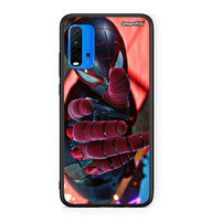 Thumbnail for Xiaomi Poco M3 Spider Hand Θήκη από τη Smartfits με σχέδιο στο πίσω μέρος και μαύρο περίβλημα | Smartphone case with colorful back and black bezels by Smartfits