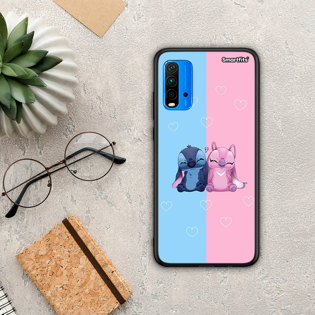 Stitch And Angel - Xiaomi Redmi 9T θήκη