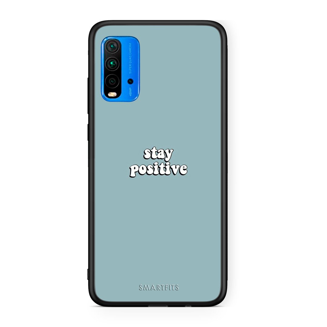 4 - Xiaomi Poco M3 Positive Text case, cover, bumper