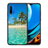 Thumbnail for Θήκη Xiaomi Poco M3 Tropical Vibes από τη Smartfits με σχέδιο στο πίσω μέρος και μαύρο περίβλημα | Xiaomi Poco M3 Tropical Vibes case with colorful back and black bezels