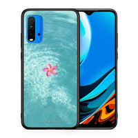 Thumbnail for Θήκη Xiaomi Poco M3 Water Flower από τη Smartfits με σχέδιο στο πίσω μέρος και μαύρο περίβλημα | Xiaomi Poco M3 Water Flower case with colorful back and black bezels