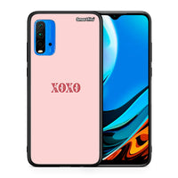 Thumbnail for Θήκη Xiaomi Redmi 9T XOXO Love από τη Smartfits με σχέδιο στο πίσω μέρος και μαύρο περίβλημα | Xiaomi Redmi 9T XOXO Love case with colorful back and black bezels