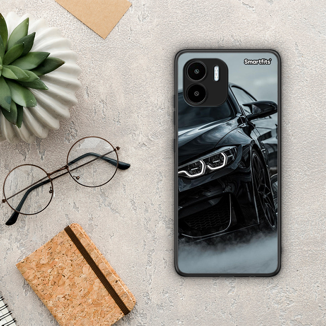 Θήκη Xiaomi Redmi A1 / A2 Black BMW από τη Smartfits με σχέδιο στο πίσω μέρος και μαύρο περίβλημα | Xiaomi Redmi A1 / A2 Black BMW Case with Colorful Back and Black Bezels