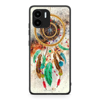 Thumbnail for Θήκη Xiaomi Redmi A1 / A2 Boho DreamCatcher από τη Smartfits με σχέδιο στο πίσω μέρος και μαύρο περίβλημα | Xiaomi Redmi A1 / A2 Boho DreamCatcher Case with Colorful Back and Black Bezels