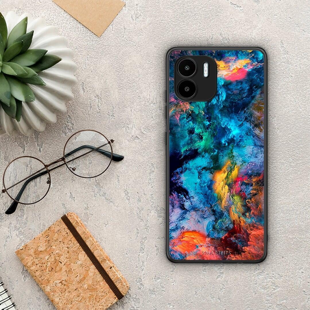 Θήκη Xiaomi Redmi A1 / A2 Paint Crayola από τη Smartfits με σχέδιο στο πίσω μέρος και μαύρο περίβλημα | Xiaomi Redmi A1 / A2 Paint Crayola Case with Colorful Back and Black Bezels