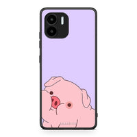 Thumbnail for Θήκη Xiaomi Redmi A1 / A2 Pig Love 2 από τη Smartfits με σχέδιο στο πίσω μέρος και μαύρο περίβλημα | Xiaomi Redmi A1 / A2 Pig Love 2 Case with Colorful Back and Black Bezels