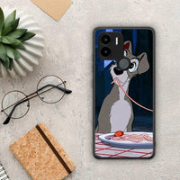 Thumbnail for Θήκη Xiaomi Redmi A1+ / A2+ Lady And Tramp 1 από τη Smartfits με σχέδιο στο πίσω μέρος και μαύρο περίβλημα | Xiaomi Redmi A1+ / A2+ Lady And Tramp 1 Case with Colorful Back and Black Bezels