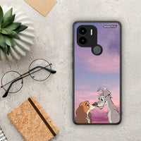 Thumbnail for Θήκη Xiaomi Redmi A1+ / A2+ Lady And Tramp από τη Smartfits με σχέδιο στο πίσω μέρος και μαύρο περίβλημα | Xiaomi Redmi A1+ / A2+ Lady And Tramp Case with Colorful Back and Black Bezels