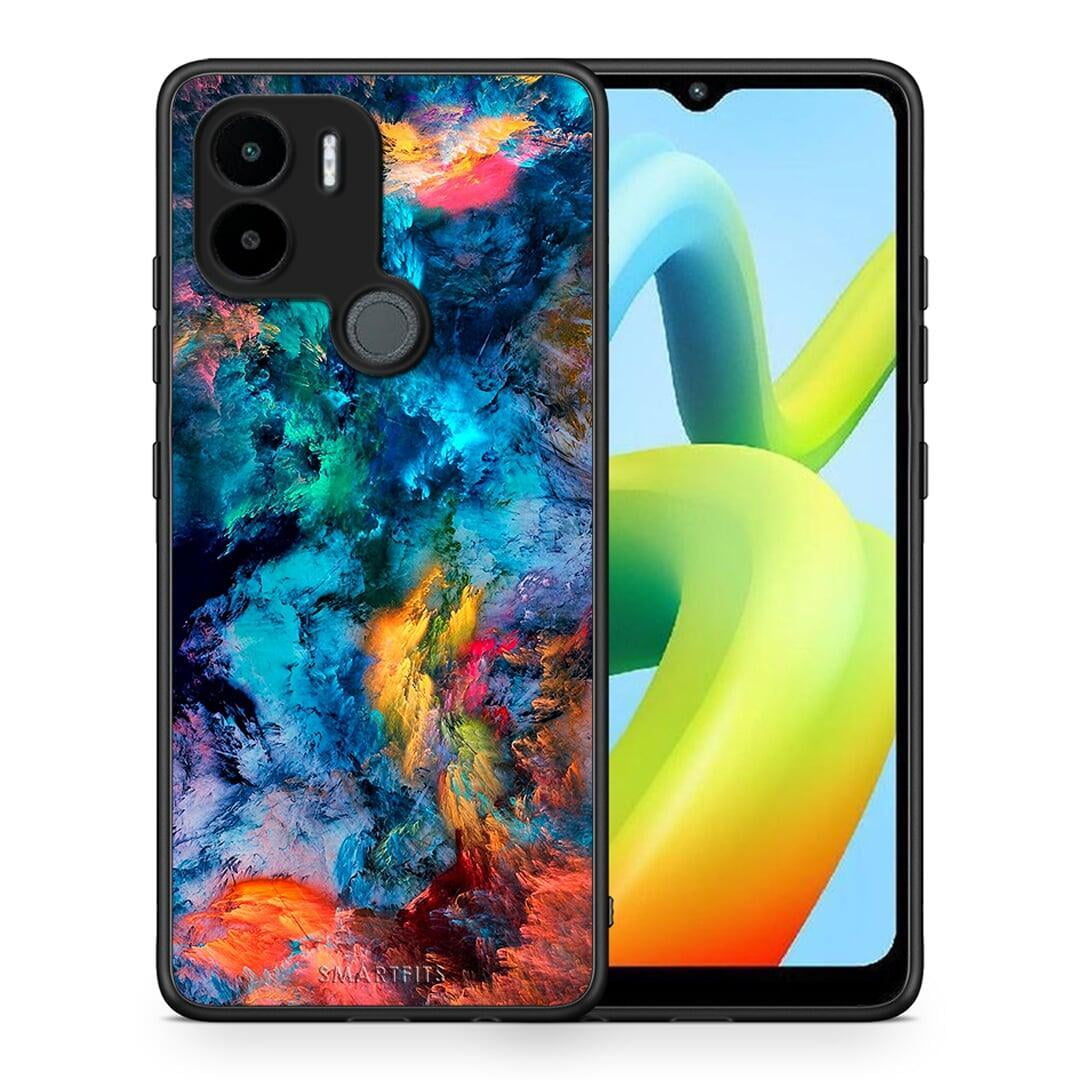 Θήκη Xiaomi Redmi A1+ / A2+ Paint Crayola από τη Smartfits με σχέδιο στο πίσω μέρος και μαύρο περίβλημα | Xiaomi Redmi A1+ / A2+ Paint Crayola Case with Colorful Back and Black Bezels