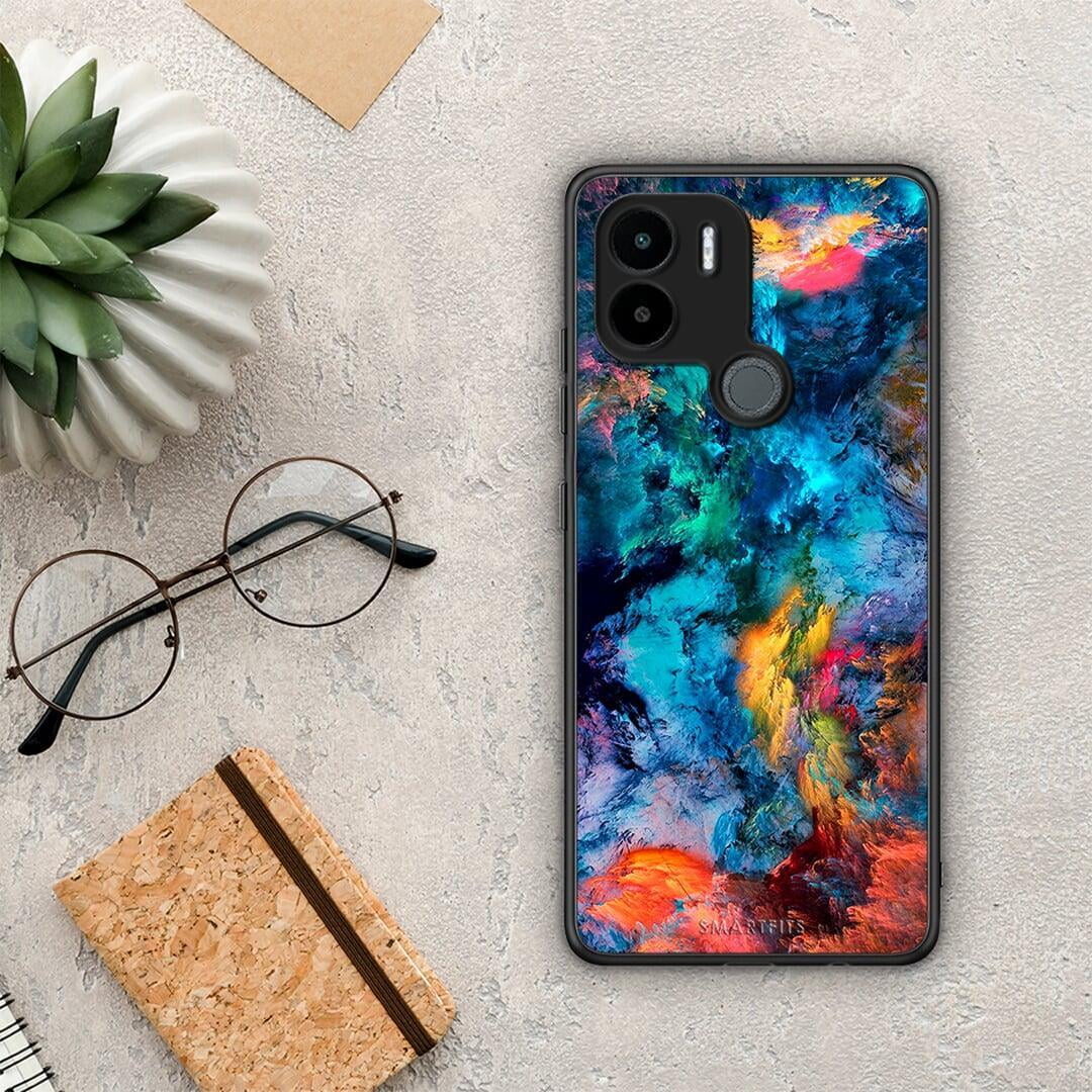 Θήκη Xiaomi Redmi A1+ / A2+ Paint Crayola από τη Smartfits με σχέδιο στο πίσω μέρος και μαύρο περίβλημα | Xiaomi Redmi A1+ / A2+ Paint Crayola Case with Colorful Back and Black Bezels