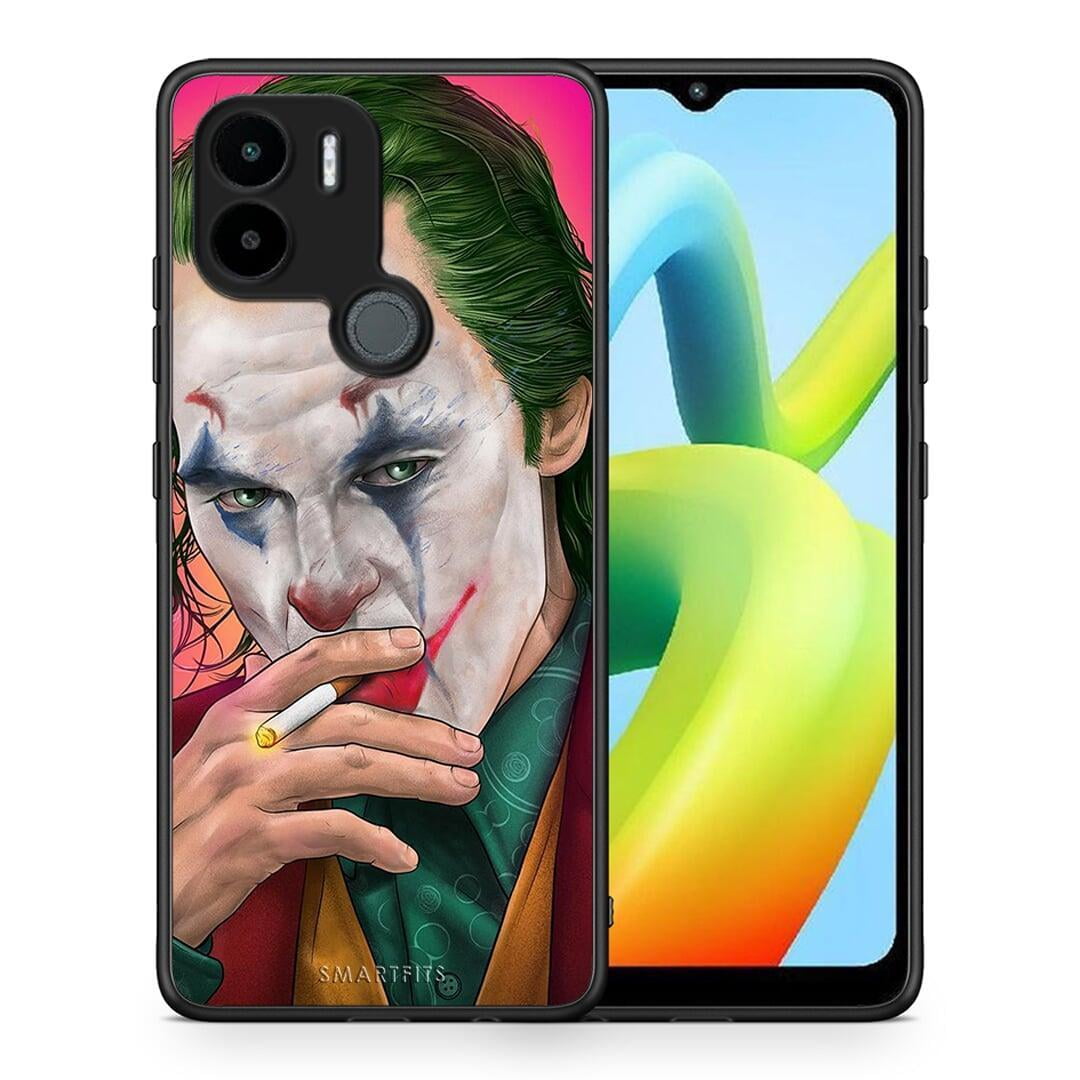 Θήκη Xiaomi Redmi A1+ / A2+ PopArt JokesOnU από τη Smartfits με σχέδιο στο πίσω μέρος και μαύρο περίβλημα | Xiaomi Redmi A1+ / A2+ PopArt JokesOnU Case with Colorful Back and Black Bezels