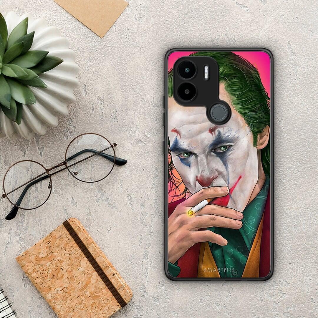 Θήκη Xiaomi Redmi A1+ / A2+ PopArt JokesOnU από τη Smartfits με σχέδιο στο πίσω μέρος και μαύρο περίβλημα | Xiaomi Redmi A1+ / A2+ PopArt JokesOnU Case with Colorful Back and Black Bezels