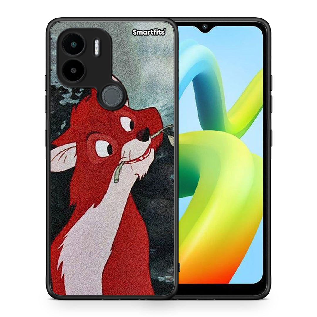 Θήκη Xiaomi Redmi A1+ / A2+ Tod And Vixey Love 1 από τη Smartfits με σχέδιο στο πίσω μέρος και μαύρο περίβλημα | Xiaomi Redmi A1+ / A2+ Tod And Vixey Love 1 Case with Colorful Back and Black Bezels